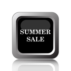 Summer sale icon