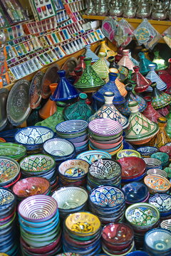Marokko- Marrakesch, Bazar