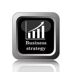 Obraz premium Business strategy icon