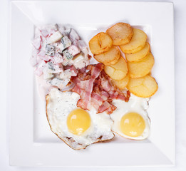 Young brunette lady with beautiful hair