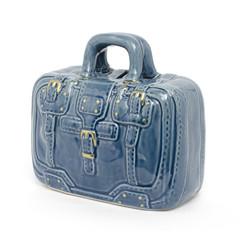 ceramic bag isolated on white