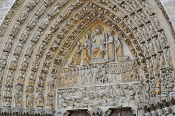 Parigi, la cattedrale di Notre Dame 