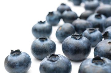 Blaubeeren freigestellt