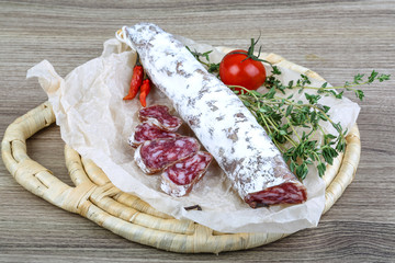 Spanish sausages- fuet