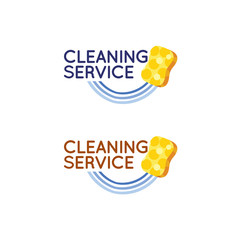Obraz premium Logo for cleaning service