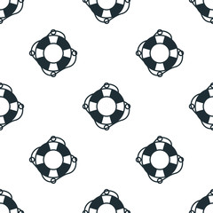 Obraz premium Lifebuoy icon