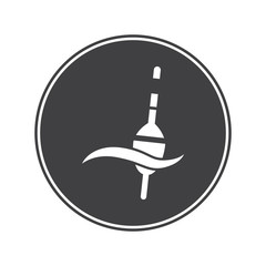 Fishing float icon © LynxVector
