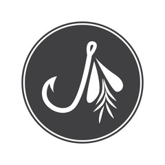 Fishing hook icon