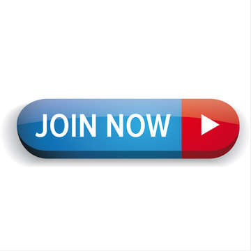 Join Now Button Vector