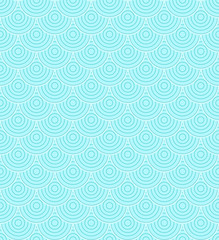 Blue Sea wavy seamless pattern. Sea wavy, ocean art water design. Ocean wave. Sea wave. Wavy blue water. Line wave design. Wavy river. Design element.