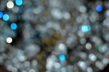 Abstract christmas blurred background