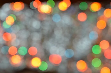 Obraz premium Abstract christmas blurred background