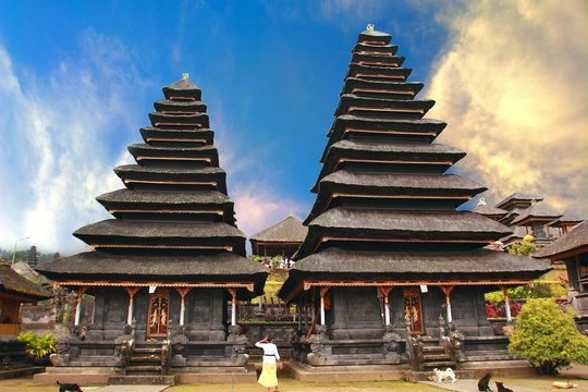 Pura Besakih is a temple complex in the village of Besakih on the slopes of Mount Agung in eastern Bali, Indonesia
