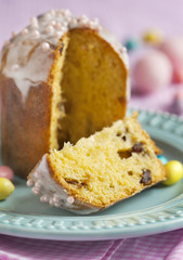 Traditional Easter cake.