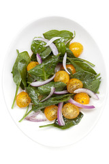 Spinach and Tomato Salad