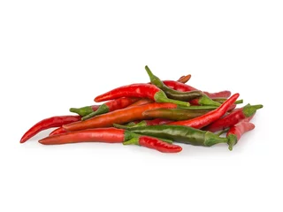 Fotobehang Cayenne pepper chili © tjulwitu