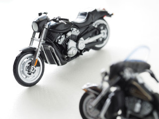 motorbike on a white background