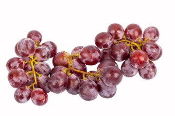 red grape isolated