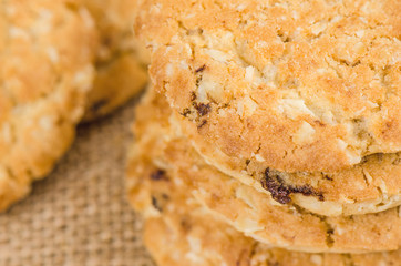Freshly baked cookies.