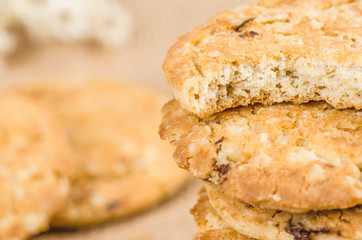 Freshly baked cookies.