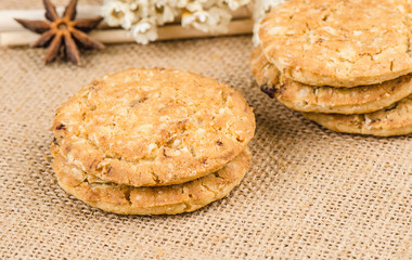 Freshly baked cookies.