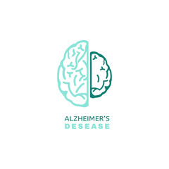 Alzheimers Icon vector