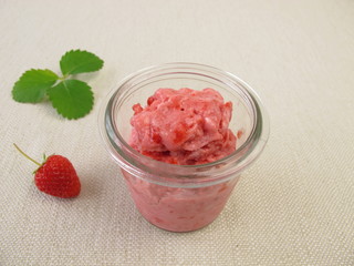 Geeister Erdbeer Joghurt Smoothie