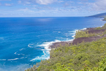 Fototapeta na wymiar côte Sud Sauvage, île de la Réunion 