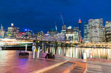 Lights of Darling Harbour, Sydney