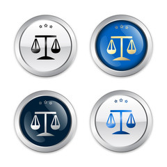 Weight or legacy seals or icons. Glossy silver seals or buttons.