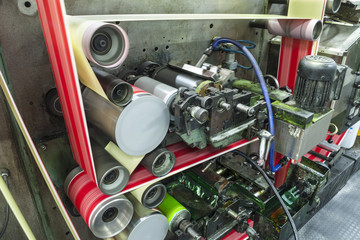 Printing labels on Label Printing machine