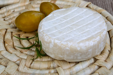 Obraz na płótnie Canvas Brie cheese