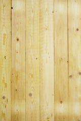 close up yellow wooden floor in sunlight