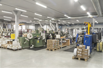 Production Line for Print label;