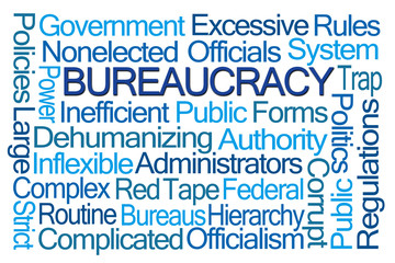 Bureaucracy Word Cloud