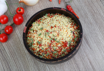 Raw couscous