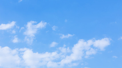 blue sky with cloud, clear weather sky background