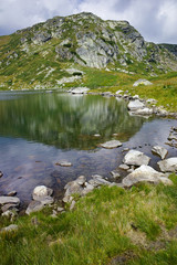 Amazing view of The Trefoil, Rila Mountain, The Seven Rila Lakes, Bulgaria