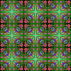 Glass mosaic seamless generated texture