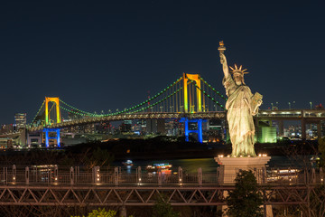 東京お台場の夜景