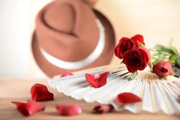 still life of concept love forever.