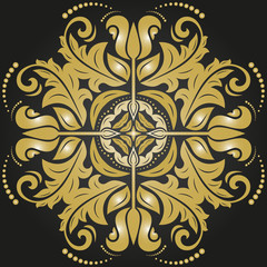 Damask Oriental Pattern