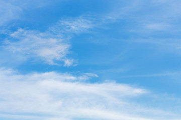 blue sky and white cloud, cloudy sky background