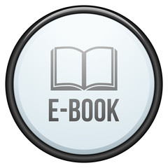 E-book button illustration sign