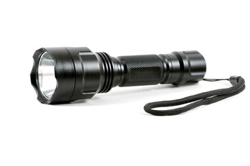 Black flaslight side view