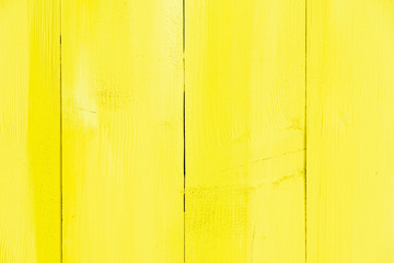 Yellow Wood Board Painted Background