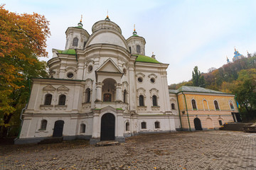 Fototapeta premium Church of the Intercession on Podil, designed by architect Grigo