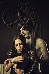 Demon behind your back