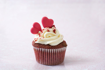 valentine cupcake