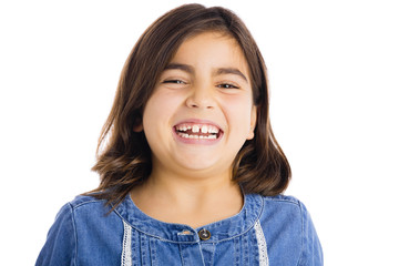 Girl laughing